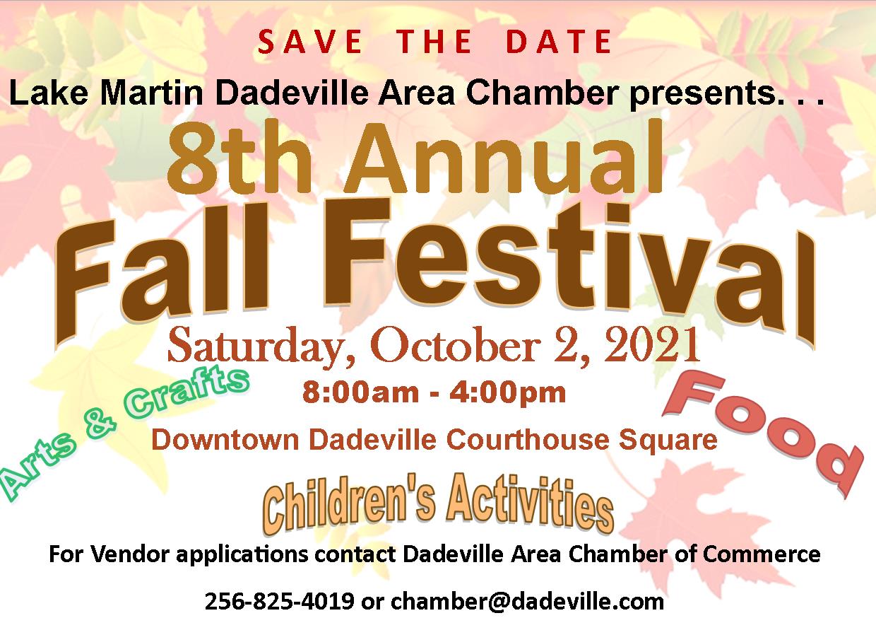 8th Annual Dadeville Fall Festival